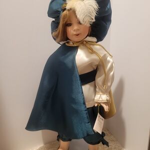 Designers Guild Doll "Romeo" with Green And Gold Attire
